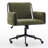 Jabali Extra Wide Boucle Upholstered Office Chair Swivel Desk Chair with Metal Frame-112473112