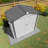 6X3.6FT Metal Storage Shed,Tool Shed With Peaked Roof Waterproof With Clear Window And Lockable Door Compact Tool Shed For Garden, Backyard,Patio,Sundries And Bike Storage, White