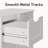 Freestanding Linen Cabinet 4 Drawers & 1 Door, Dark Brown for Bathroom-888495055