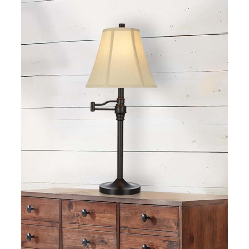Lampe de table en métal Nassiah