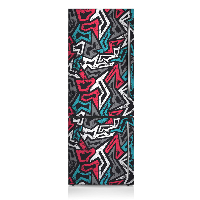 Abstract Door Decal
