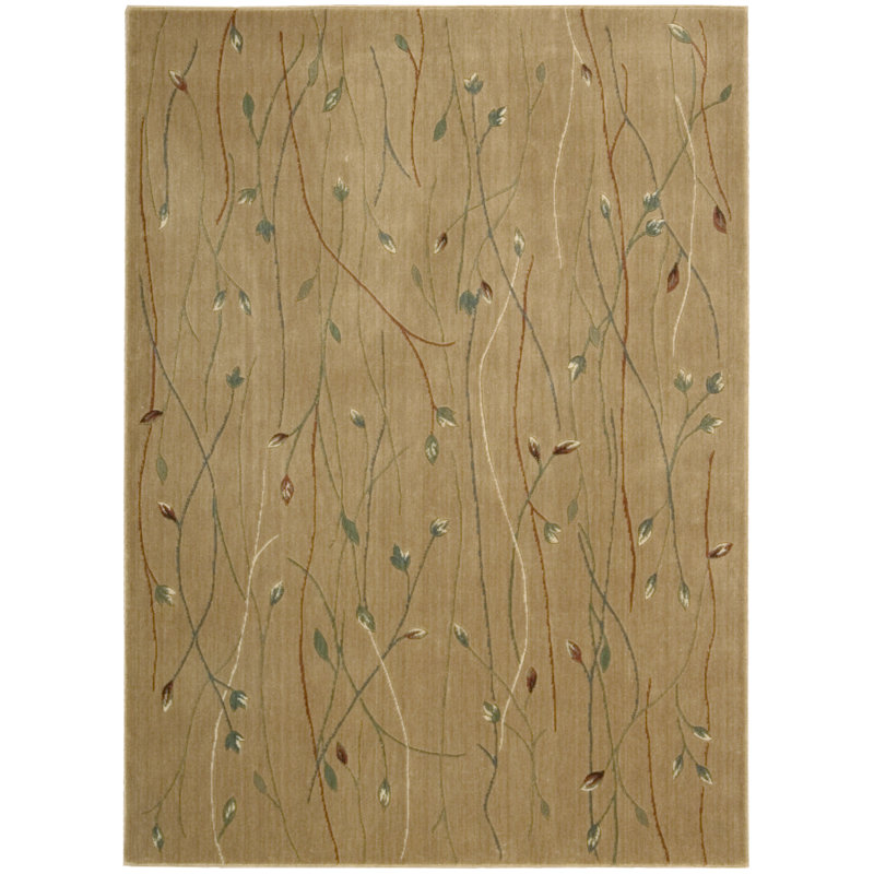 Heuser Floral Indoor Rug, Rectangle 9'6" x 13'