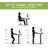 Katia Adjustable Height Steel Standing Desk-767386099
