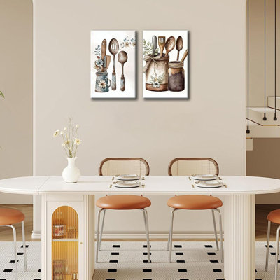 2 Piece Wrapped Canvas Print