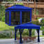 Abri escamotable d'extérieur 11 pi x 11 pi Outsunny-111086355