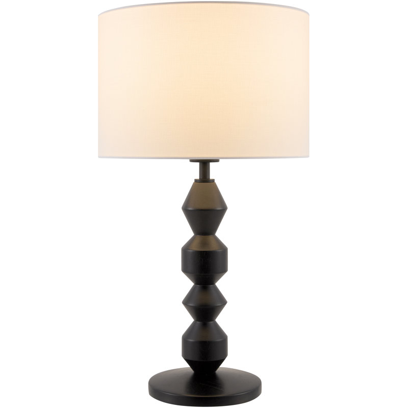 Lampe de table Velorian, Black, White