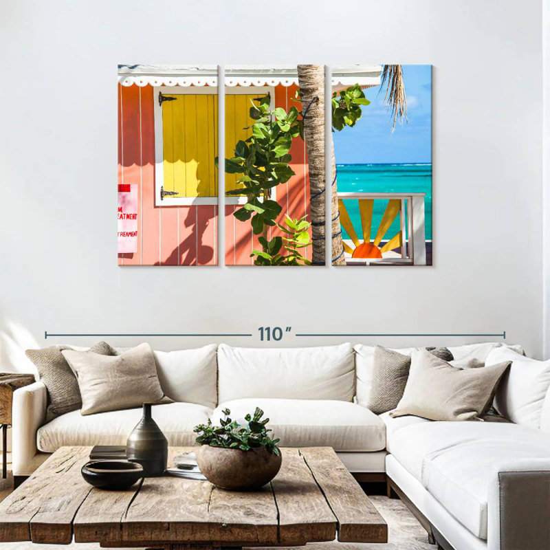 Lilie Caraïbes Beach Cabana, H 48 po x l 74 po