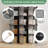 8-Tier 48-Pair Expandable Shoe Cabinet Organizer - Portable Stackable Shoe Rack with 2 Versatile Hooks, Freestanding Space Saving Storage for Bedroom, Closet, Entryway & Apartment-1445208529