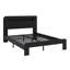 Base de lit plateforme avec tête de lit à DEL, ports de chargement USB et rangement spacieux sous le lit-8711495-8711493