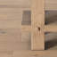 Console en bois massif rétro