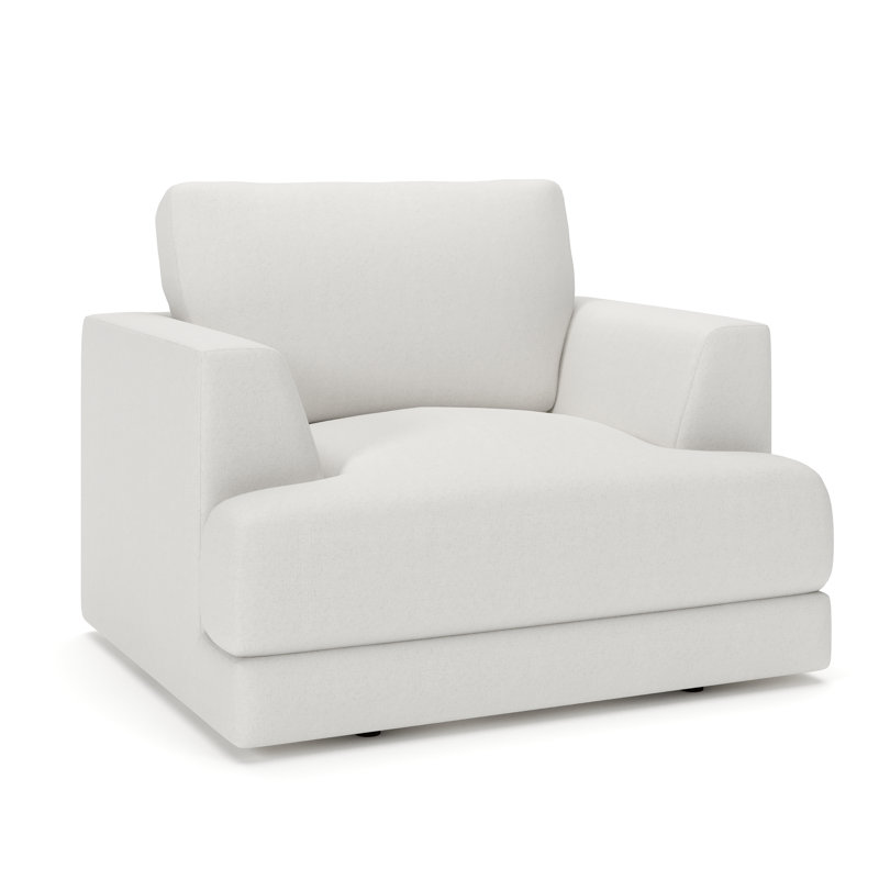 Fauteuil d'appoint Laguna, Natté Macarena beige