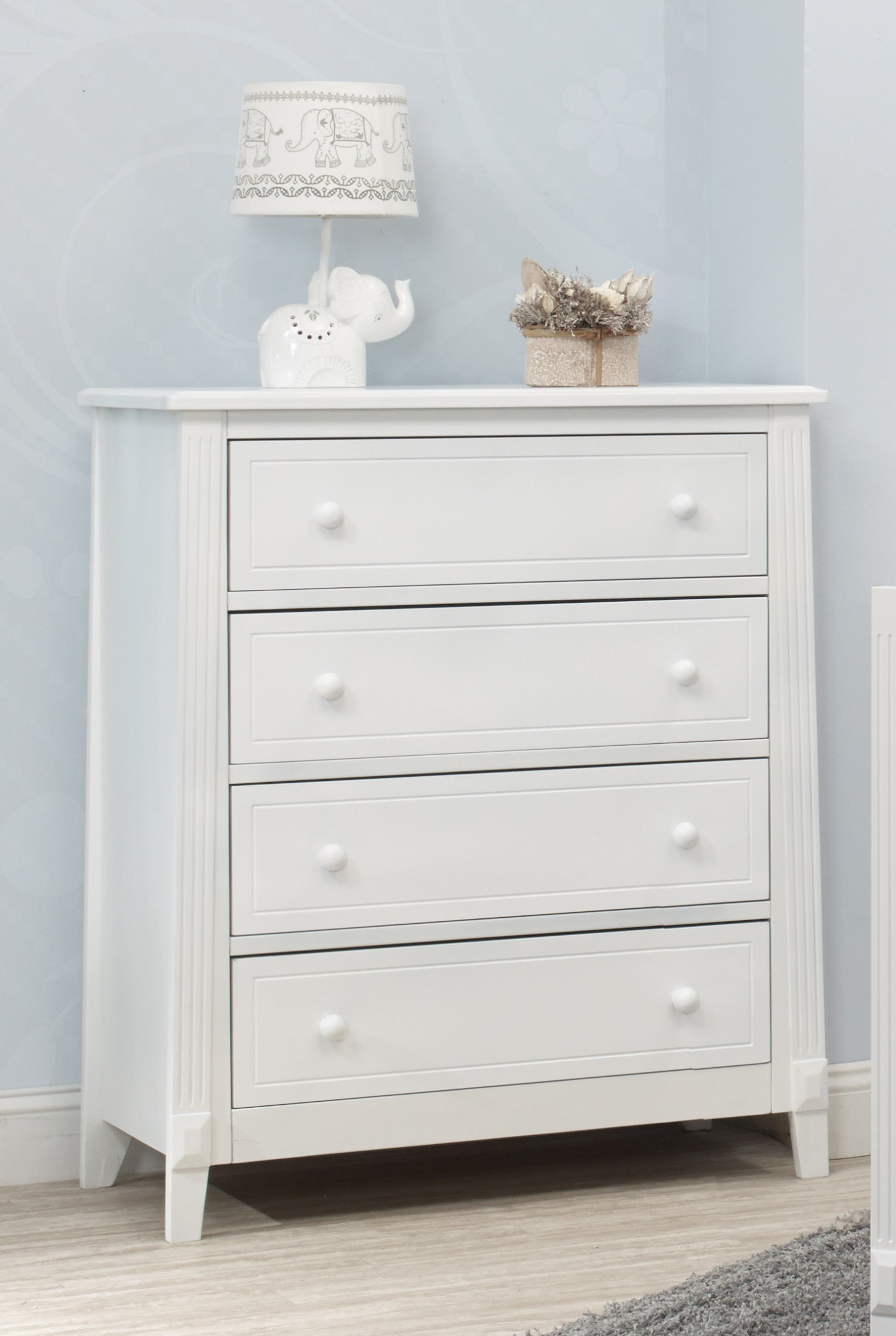 sorelle berkley dresser grey Berkley 4 Drawer Chest