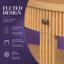 Console demi-lune avec tiroir Wilton-1206055987