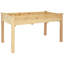 Fereol 4 ft x 2 ft Fir Wood Raised Garden Bed