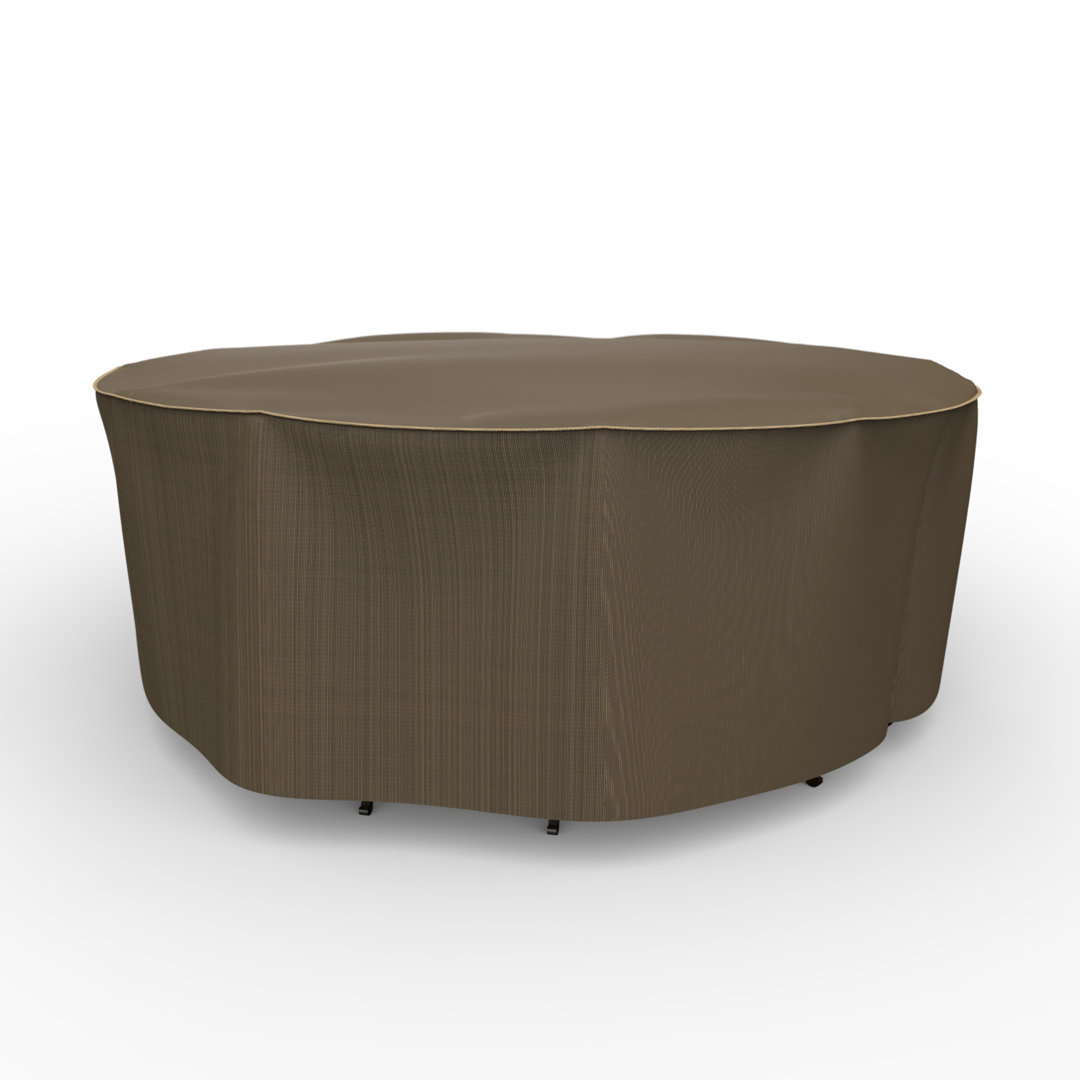 Hillside Weatherproof Round Patio Table & Chairs Set Cover Arlmont & Co.