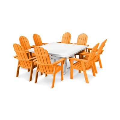 Ensemble repas 9 pièces Vineyard Adirondack