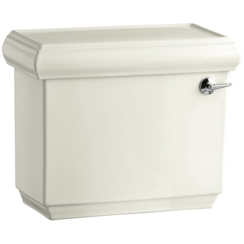 Memoirs Classic 1.28 GPF Tank with Right-Hand Trip Lever, Biscuit
