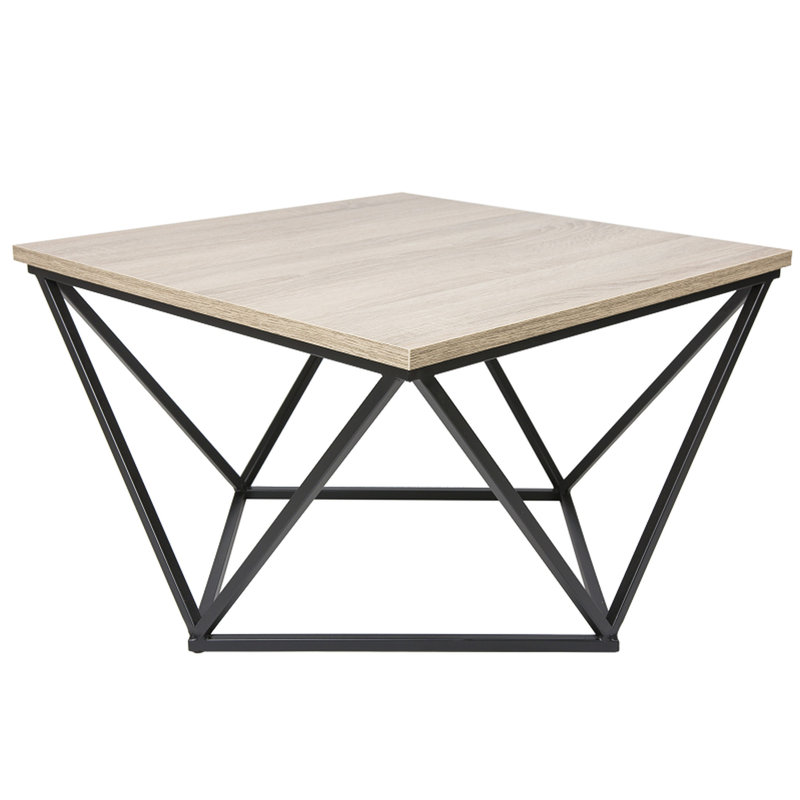 Flinders Frame Coffee Table, Grey, Black