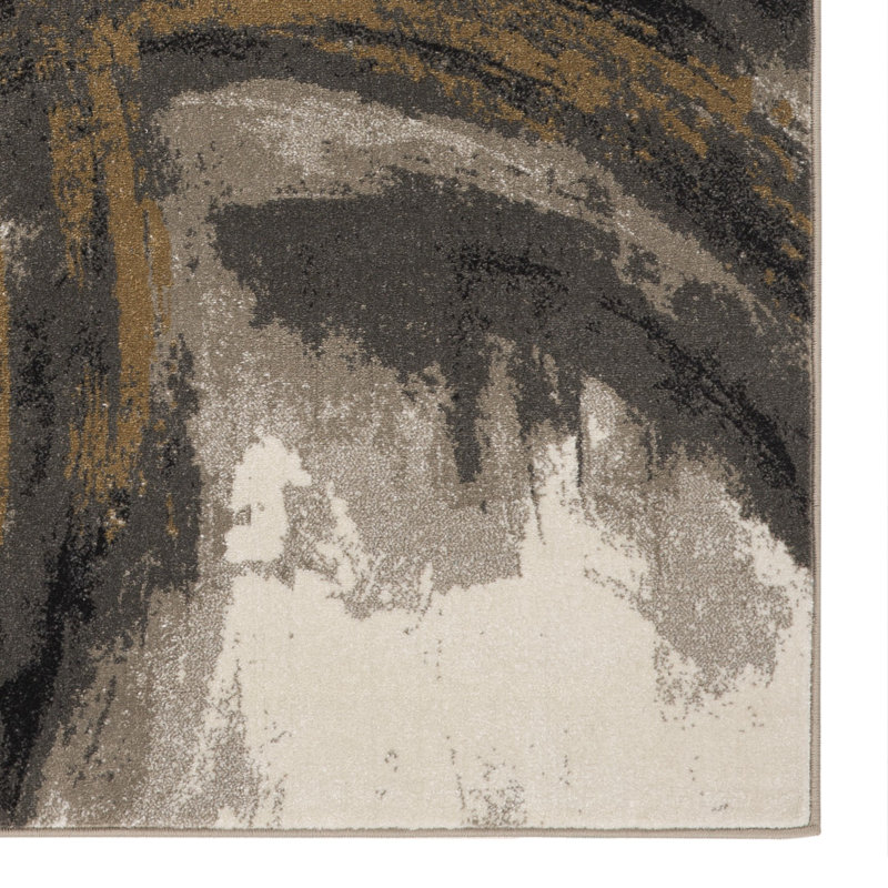 Alayjiah Abstract Indoor Rug, Rectangle 2' x 3'