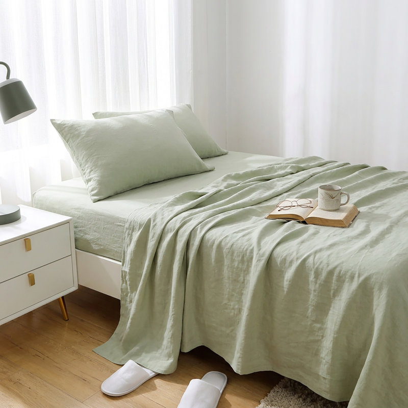 Ensemble de draps Green Branch, Double