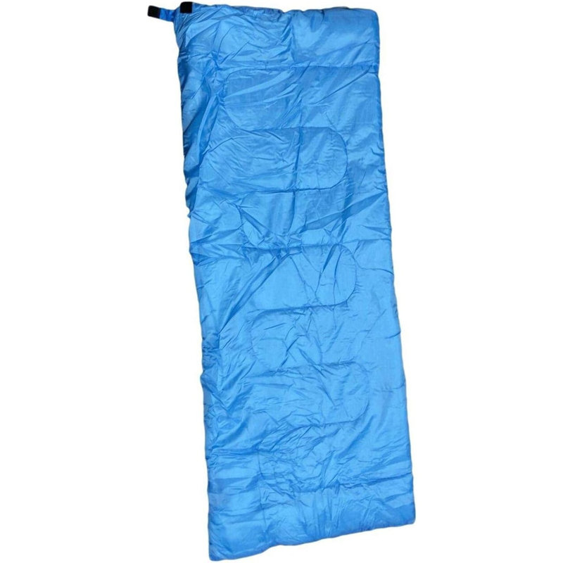 Envelope Shape Sleeping Bag Warm Single For Adults Teens All Seasons Camping Trekking Caravan Travel