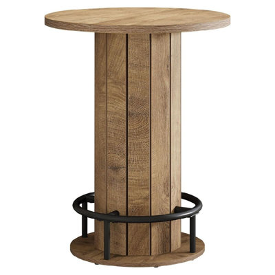 Bar Table Only Pub Furniture High Top Table Cafe Restaurant Modern Style Metal Frame