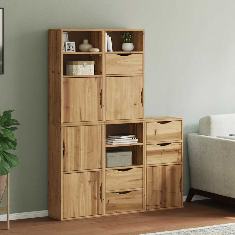 79cm H x 40cm W Bookcase, Natural
