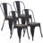 Rebello 18'' H Upholstered Metal Side Chair-1179200462