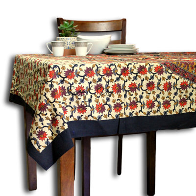 Nappe en coton rectangulaire
