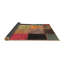 Tapis bleu/gris/rose zone contemporaine-866391434
