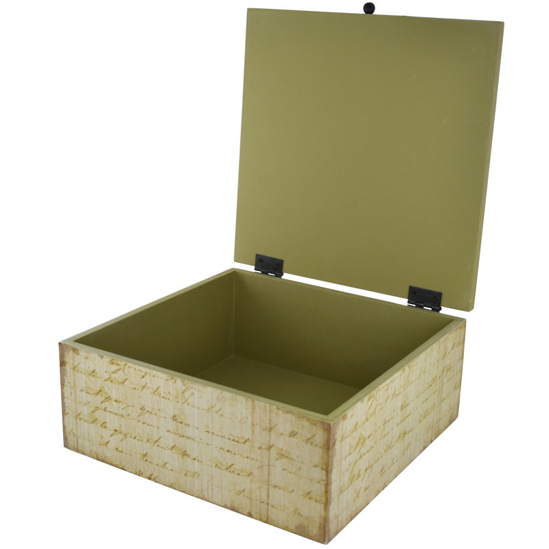 Bierstadt Handmade Wooden Memory Box