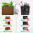 Large Rectangular Planter - Metal Rectangular Planter Box with Drainage Holes for Indoor and Outdoor Use-743315941-743315929
