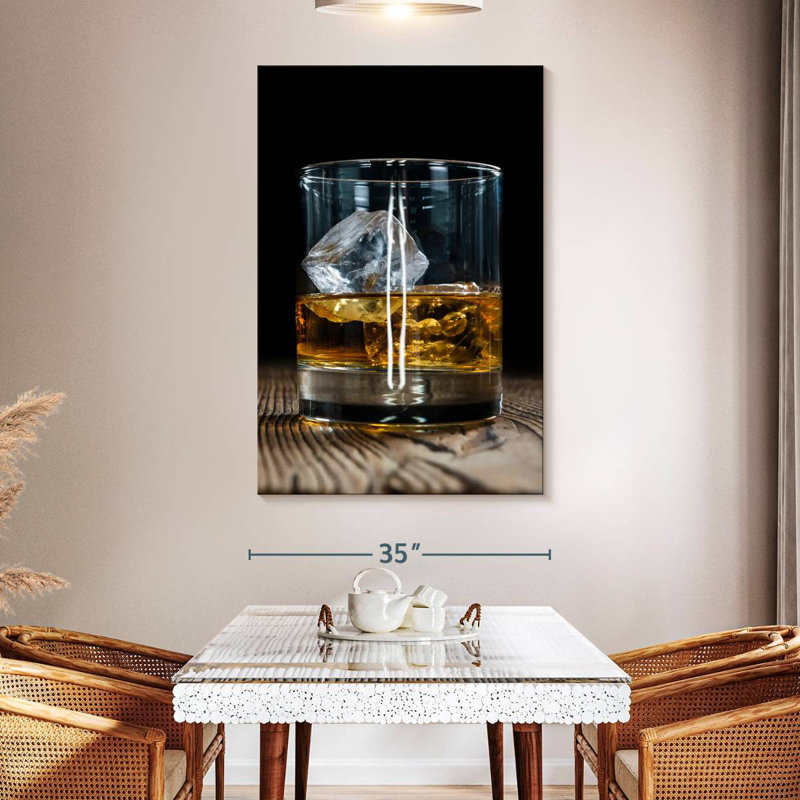Yarlin Ice Cold Malt Whiskey, 39" H x 26" W