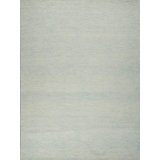 Benton Hand Tufted New Zealand Wool Blue Area Rug