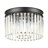 Krunislava 3-Light 12" Crystal Flush Mount Ceiling Light-2093988183