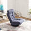 Swivel Lounge Chair With Memory Foam And Adjustable Headrest - Foldable Floor Chair For Gaming, Reading, And Relaxing - Compact Design For Easy Storage-1563951760-1563951759