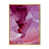 Toile avec cadre flottant or