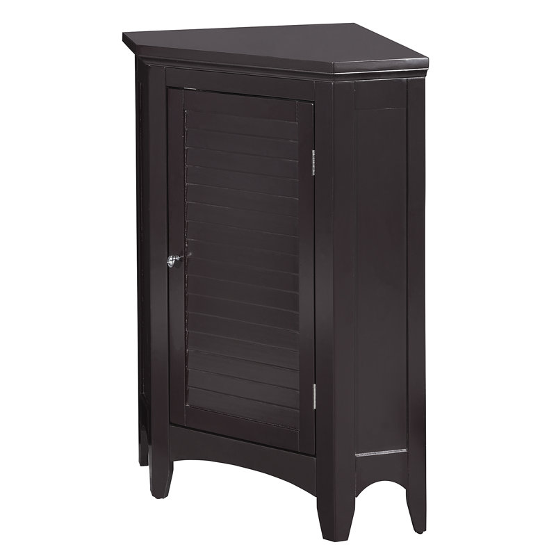 Armoire de rangement autoportante Zal, Espresso foncé