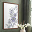 Periwinkle Patch II Framed Print - Solid Wood-823463135-823463132