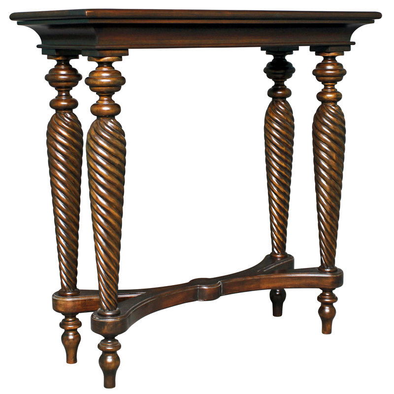 Console en bois massif 35 po Hardwick Hall