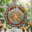 Panneau de vitrail Sun Moon H 12 po-1272359708