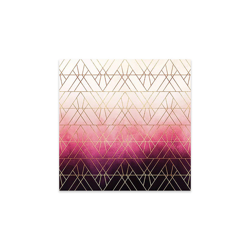 Triangle Ombre by Elisabeth Fredriksson Graphic Art