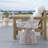 Avellino Finished Concrete Indoor/Outdoor End Table-626486593