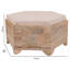 Aquilah 70cm Wide Tufted Novelty Floral Footstool Ottoman with Storage