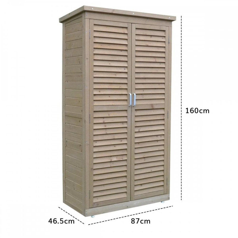 Geet 2 ft. W x 3 ft. D Manufactured Wood Flat Tool Shed