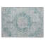 Tapis sarcelle intérieur / extérieur lavable à la machine Claudian ACN1238-103712333
