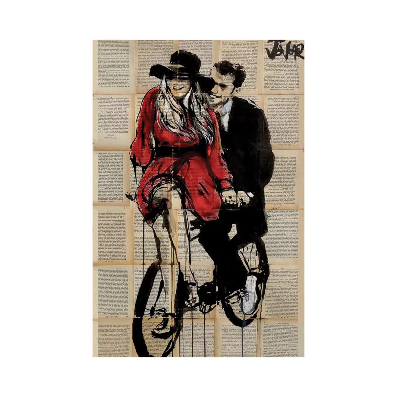 Days In Bliss by Loui Jover - Print on Canvas, Wrapped Canvas, 101.6 cm H x 66.04 cm W x 1.91 cm D