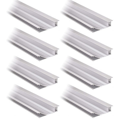 3.3ft Flush Wall Mount Aluminum Profile Housing