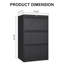 60 cm W 3 -Drawer Filing Cabinet