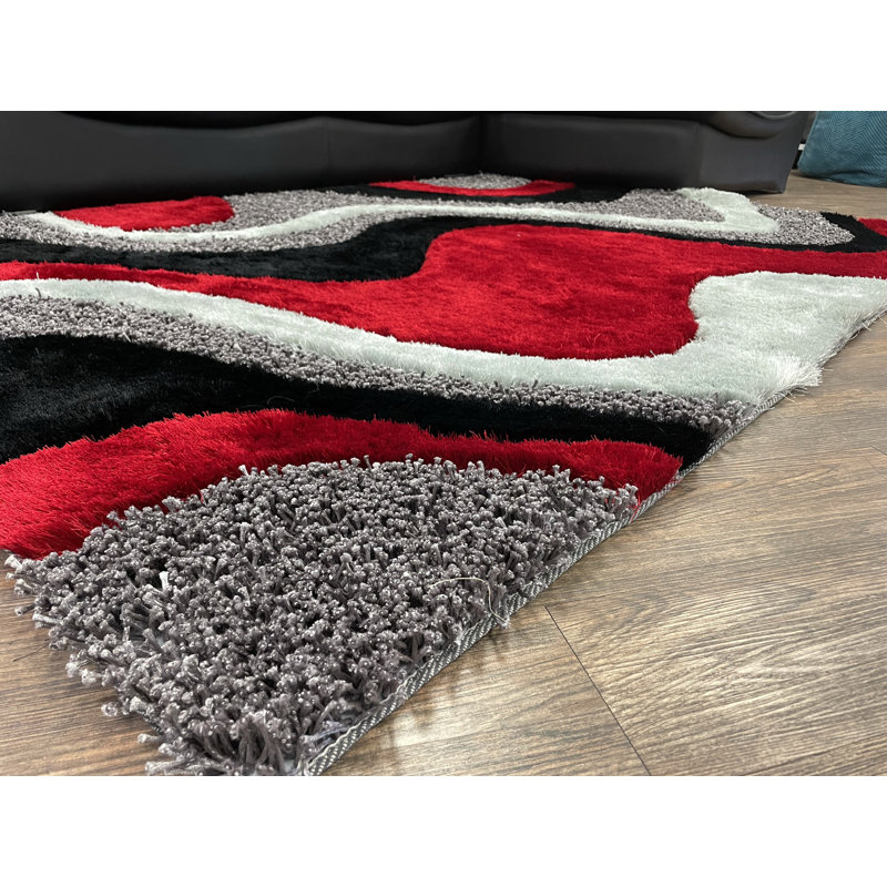 Fairground Performance Abstract Indoor Rug, Rectangle 8' x 11'